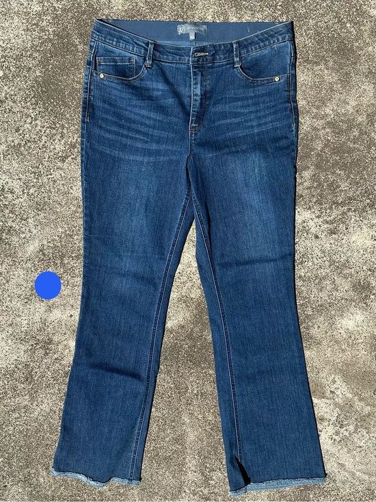 Wit & Wisdom Denim - Wit & Wisdom (Nordstroms) Dark Blue Flare Jeans